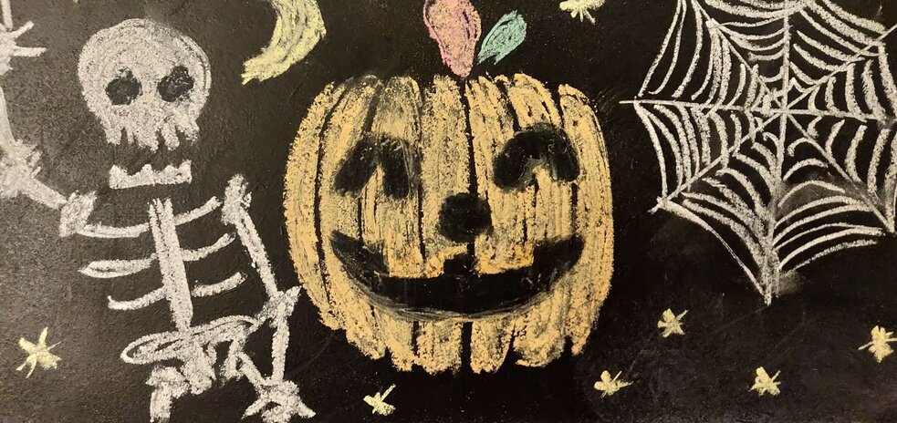 Halloween Tafel Lisa